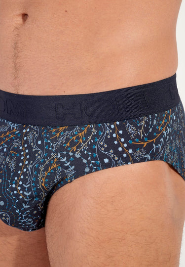 Fontainebleau Mini Briefs | Navy Print 403076-P0RA